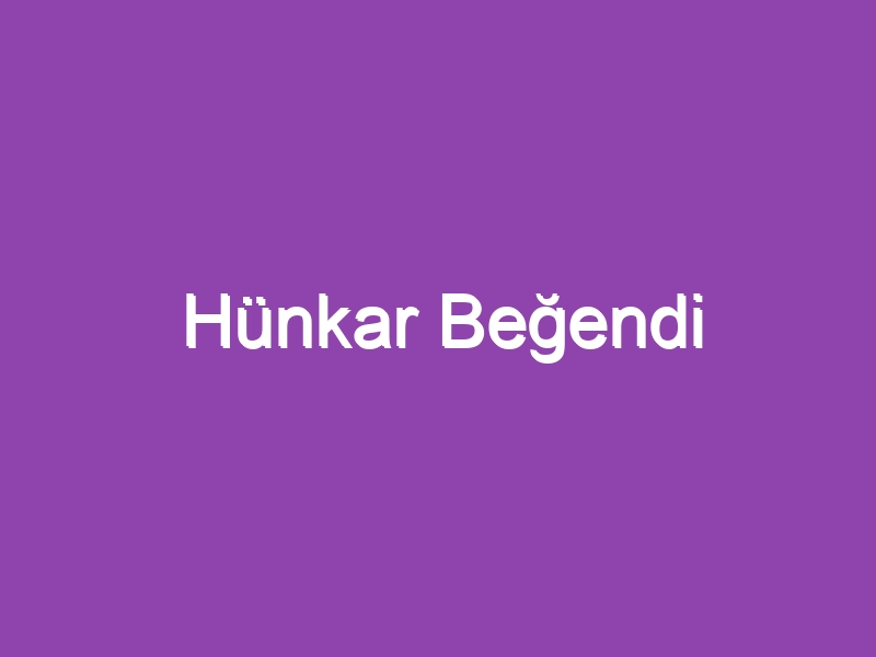 Hünkar Beğendi