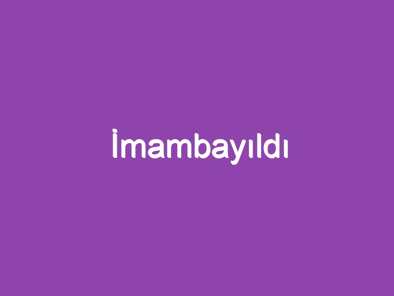 İmambayıldı