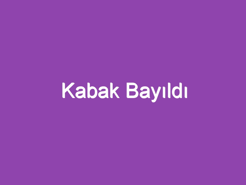 Kabak Bayıldı