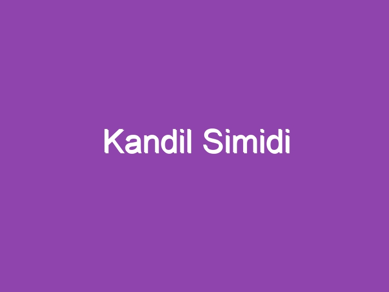 Kandil Simidi