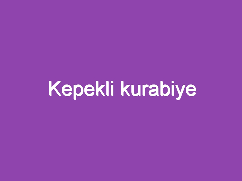 Kepekli kurabiye