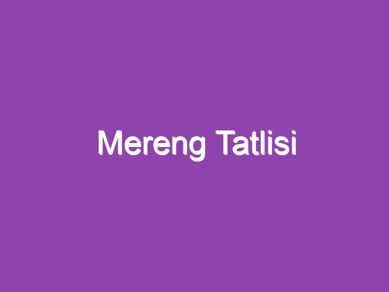 Mereng Tatlisi