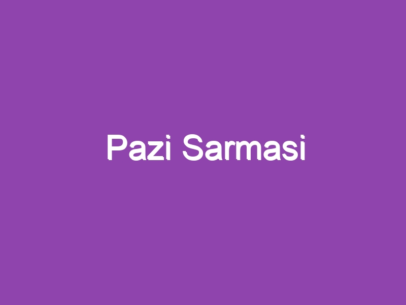 Pazi Sarmasi