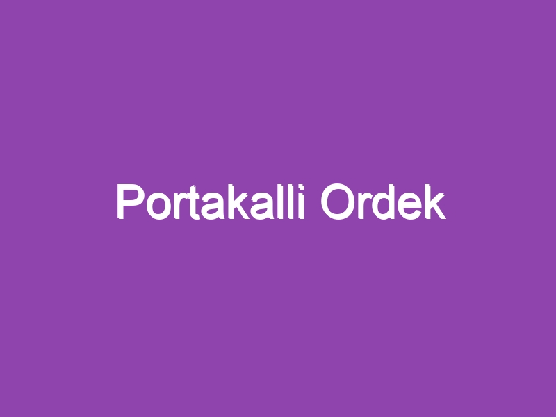 Portakalli Ordek