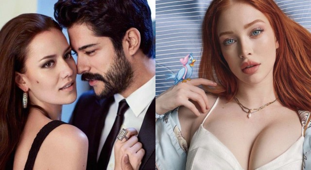 Fahriye Evcen görmesin! Cüretkar model Angelina Michelle, Burak Özçivit ile…