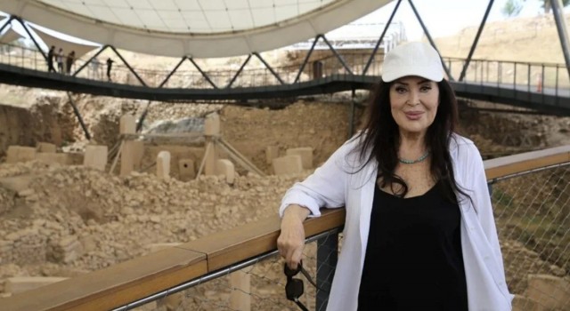 Türkan Şoray’dan Göbeklitepe’ye ziyaret