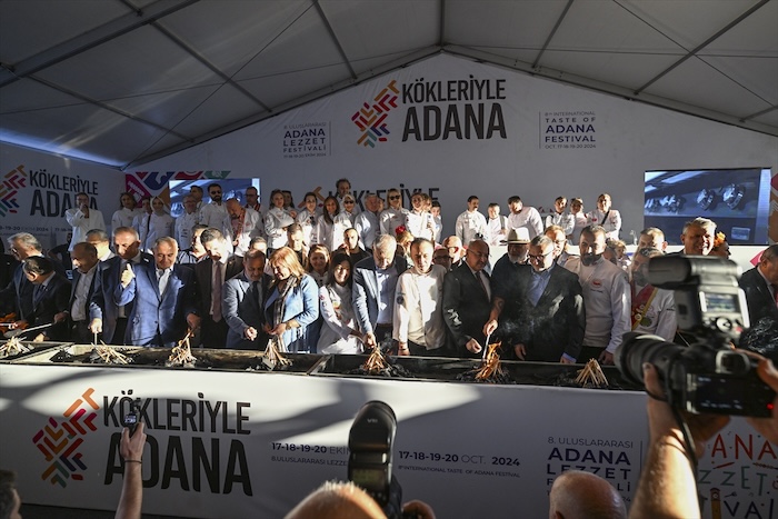 8. Uluslararası Adana Lezzet Festivali’nin Mangal Ateşi Yakıldı